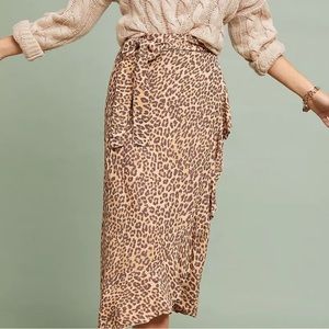 Faithful the Brand Celeste Leopard Wrap Skirt